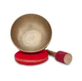 Produktbild: XDrum Klangschalen XDrum Omshanti Klangschale 20 cm Komplett Set, handgehämmert in Indien - ideal für Meditations- und Therapiezwecke