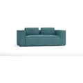 Produktbild: S-Style Möbel 2-Sitzer-Sofa, Türkis, Textil, Echtholz,Buche, Birke, Füllung: Polyetherschaumkern, 196x64x92 cm, Blauer Engel, FSC Mix, Oeko-Tex®, Hergestellt in Europa, Wohnzimmer, Sofas & Couches, Sofas, 2-Sitzer Sofas