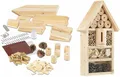 Produktbild: Bausatz Insektenhaus Bienen Insekten Hotel Nistkasten für Nützlinge Holz +Zapfen