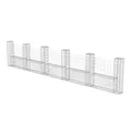 Produktbild: vidaXL Gartenzaun Gabionenkorb U-Form Stahl 570×20×100 cm, (1-St)
