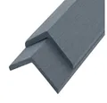Produktbild: HOME DELUXE Klickfliesen-Abschlussleiste WPC FINEA - 110 x 4,5 cm, 10 St., 10er Set, mit L-Profil, Abschlusslösung für WPC Dielen