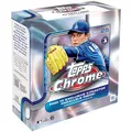 Produktbild: 2025 Topps Chrome Baseball – Fabrikversiegelt – Mega-Box