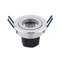 Produktbild: LED Downlight Modul ARGENT, 9W, 550lm, 2000-2800K, 36°, dimmbar, Alu gebürstet