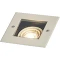 Produktbild: QAZQA Moderner Bodeneinbaustrahler Beige GU10 50mm Dreh  und Schwenkbar IP65 Oneon