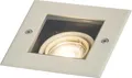 Produktbild: Moderner Bodeneinbaustrahler Beige GU10 50mm Dreh und Schwenkbar IP65 Oneon