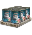 Produktbild: LEONARDO Reich an Seefisch 6x400 g Nassfutter Katze Katzenfutter nass Katzen
