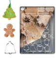 Produktbild: 100er Ausstechform Set - für Backen Weihnachten & XMAS - Steckform & Keksausstecher & Plätzchenausstecher & Ausstecher