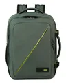 Produktbild: American Tourister Take2Cabin - Ryanair/Wizz Air/Vueling Kabinentasche 40 x 30 x 20 cm, 26.5 L, 0.60 kg, Handgepäck, Flugzeug Rucksack S/M Underseater, Grün (Dark Forest)