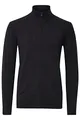 Produktbild: Indicode Badi Herren Strickjacke Cardigan Feinstrick mit hochabschließendem Kragen, Größe:XXL, Farbe:Charcoal Mix (915)