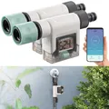 Produktbild: 2er-Set Smart-Wasserzähler für Gartenschlauch, Display, Bluetooth, App