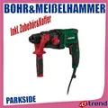 Produktbild: PARKSIDE Bohr & Meißelhammer PBH 800 B1, 800 W SDS-Plus inkl. Zubehör & Koffer