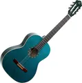 Produktbild: Ortega R121SNOC 4/4 Konzertgitarre Gigbag Blau Ocean Blue Gloss Hochglanz