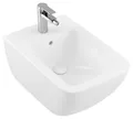 Produktbild: Villeroy & Boch Venticello Bidet, 1 Hahnloch, mit Überlauf, wandhängend,