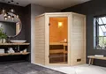 Produktbild: CHILLROI Innensauna Danika inkl. Saunaofen 3,6kW integr. Steuerung Saunakabine Heimsauna
