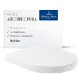 Produktbild: Villeroy & Boch WC-Sitz Architectura - Toilettendeckel Weiß glänzend mit Absenkautomatik - Abnehmbarer, bruchsicherer Toilettensitz aus Duroplast - Klodeckel D-Form - Original Ersatzteil