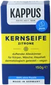 Produktbild: Kappus vegane Kernseife Zitrone Handseife Haushaltsseife 150g