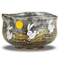 Produktbild: Japanese Matcha Bowl Rabbit KUTANI YAKI(ware) by Kutani