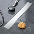 Produktbild: Vilstein© Duschrinne Mit Siphon Ablaufrinne Bodenablauf Duschablauf 100 Cm Randablauf