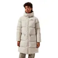 Produktbild: Berghaus Wintermantel Combust Reflect Lange Jacke (sehr warm, wasserabweisend) beige/weiss Damen