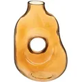 Produktbild: Atmosphera - Vase Donut Glas - bernsteinfarben - H24 -5 cm créateur d'intérieur