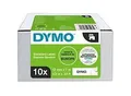 Produktbild: Dymo D1 S0720530 / 45013 Authentic Schriftband Selbstklebend Schwarzer Druck auf Weiß 12 mm x 7m 10 Stück