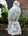 Produktbild: Frostfeste Steinfigur Falke Gartenfigur Steinguss naturgetreu 40 cm Höhe
