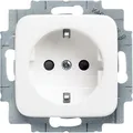 Produktbild: Busch-Jaeger 20EUCKS-214 SCHUKO Steckdosen-Einsatz Safety+ Reflex SI alpinweiß