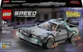 Produktbild: LEGO Speed Champions Zurück in die Zukunft Zeitmaschine 357-teiliges Set (77256)