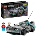 Produktbild: LEGO Speed Champions 77256 Zeitmaschine aus Zurück in die Zukunft Bausatz, Mehrf