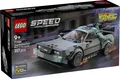 Produktbild: LEGO® Speed Champions Zeitmaschine aus Zurück in die Zukunft 357 Teile 77256