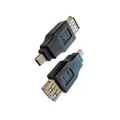 Produktbild: USB Adapter USB Buchse A -> Mini USB B 5 Pin 5 polig MINI-USB 2.0 trapez Stecker
