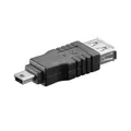 Produktbild: Hi-Speed USB 2.0 Adapter Stecker USB A-Buchse auf 5pol mini B-Stecker
