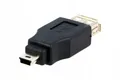 Produktbild: USB 2.0 Adapter USB A Buchse auf Mini USB B Stecker Kabel