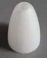 Produktbild: Lampenschirm Glas Ersatz Schute Ersatzglas G4 Glaslampenschirm gerade Schute Opalglas weiß matt Ø4,5cm (gerade G4 weiß)