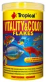 Produktbild: Tropical Vitality Color- Fischfutter Flockenfutter für alle Zierfische 250 ml