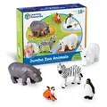 Produktbild: Learning Resources Jumbo Zoo Tiere - pädagogisches Spielzeug Set