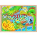 Produktbild: Goki Wooden Puzzle - Dino (48 Teile) (57724)