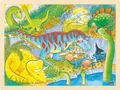 Produktbild: Gollnest & Kiesel Puzzle Goki 57724 - Einlegepuzzle Dinosaurier, Puzzleteile