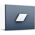 Produktbild: ORAC DECOR W100ODERN ROMBUS 3D Wandpaneel Zierlement, 15 cm x 25,8 cm x 2,9 cm Weiß