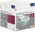 Produktbild: Villeroy & Boch Combi-Pack SUBWAY 2.0 inkl. Wand-WC tief DirectFlush und WC-Sitz SlimSeat weiß