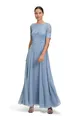 Produktbild: Vera Mont Damen Abendkleid mit Spitze Light Steel Blue,40
