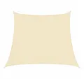 Produktbild: vidaXL Sonnensegel Sonnensegel 160 g/m² Creme 3/4x3 m HDPE, (1-tlg)