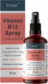 Produktbild: Vitamin B12 Spray 500µg + 100µg Quatrefolic Folsäure pro Sprühstoß Spray, 30 ml