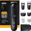 Produktbild: All-in-One Series 5 9-in-1 Set AIO5540 Bartschneider - Schwarz