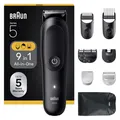Produktbild: Braun All-in-One Trimmer-Set 5, 9-in-1 Multigroom, Barttrimmer, Haarschneidemasc