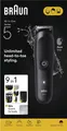 Produktbild: Braun Barttrimmer Series 5 AIO5540 Haarschneider schwarz 9 Aufsätze Akku