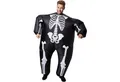 Produktbild: dressforfun Kostüm Selbstaufblasbares Kostüm Skelett, Faschingskostüm: Perfekt für Halloween & Junggesellenabschiede