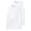 Produktbild: Schiesser Herren 2 Pack Muskelshirt - American Shirt Unterhemd, Weiss_228010, XXL EU