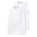 Produktbild: Herren 2 Pack Muskelshirt - American Shirt Unterhemd, Weiss_228010, XXL EU