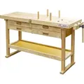 Produktbild: Holzmann Hobelbank WB162L inkl. 4 Bankhaken und Haltestäbe